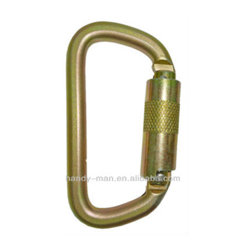 ANSI-2308TL Gold Galvanized Steel D ANSI Safety Hook